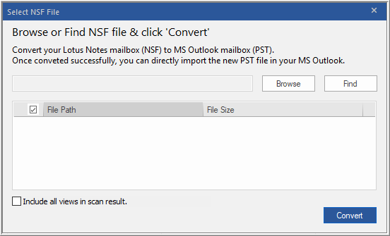 浏览NSF文件
