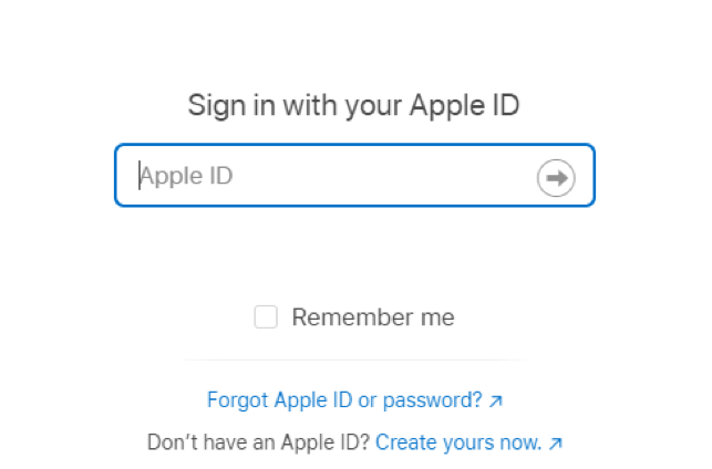 用Apple ID Box登录