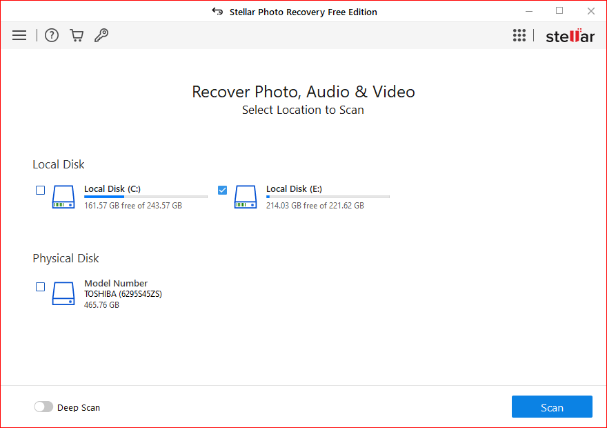 恒星照片恢复-免费的SD卡恢复软件
