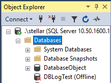 SQL DB设置为离线状态