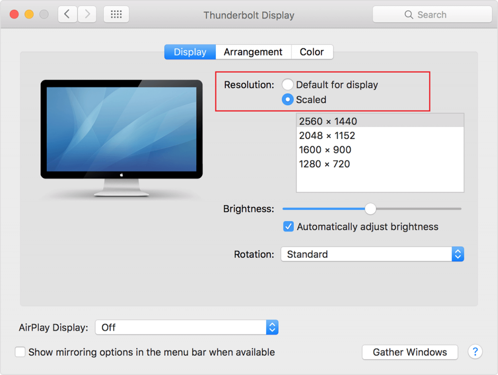 Adjust-resolution-on-mac