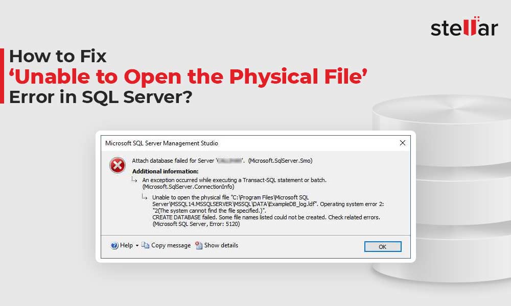 How to Fix ‘Operating system error 5: “5(Access is denied.)” in MS SQL Server?