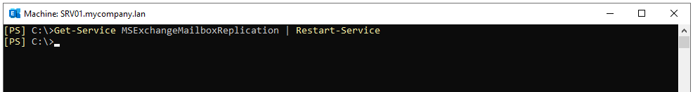 Get-Service MSExchangeMailboxReplication