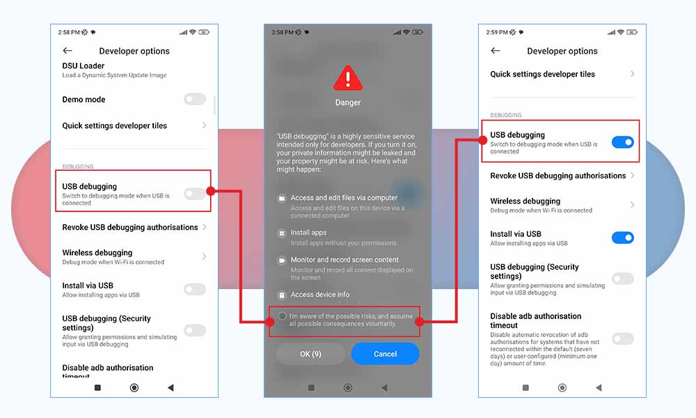 Enable USB Debugging on Xiaomi Redmi phones