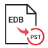 Extracts mail components within EDB & migrates to PST format