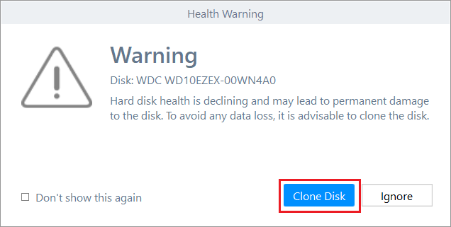 Health_Warning_Clone_Disk