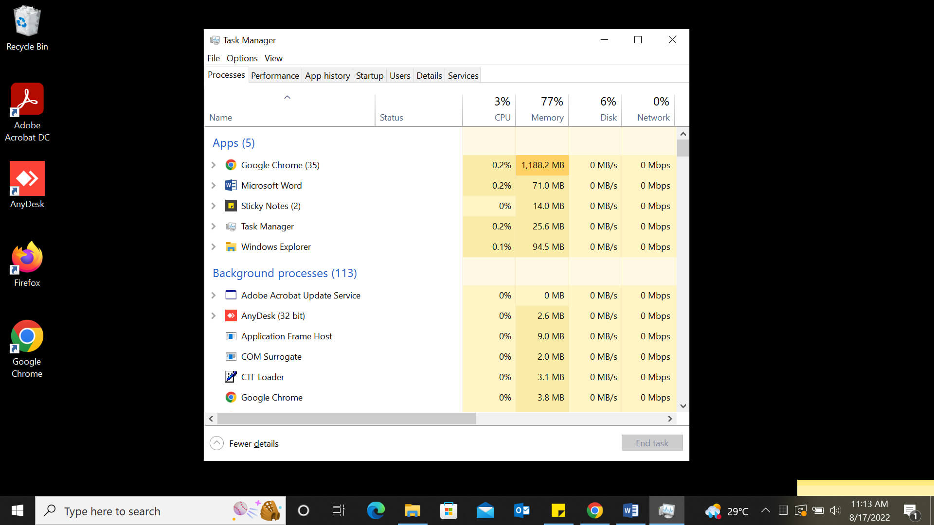 Open Task Manager