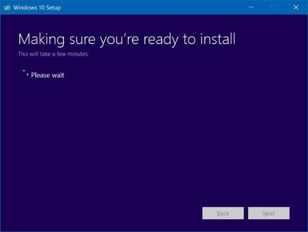 make sure you are ready to install updates