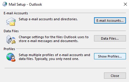 Mail Setup Outlook